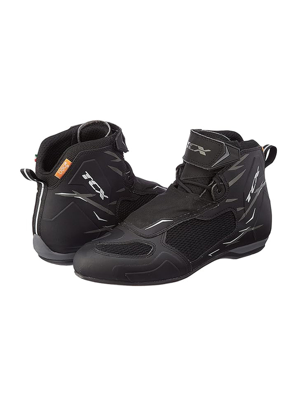 Tcx R04d Air Motorcycle Boot, Size 45, Black/Grey